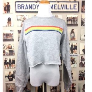 Brandy Melville rainbow sweater
